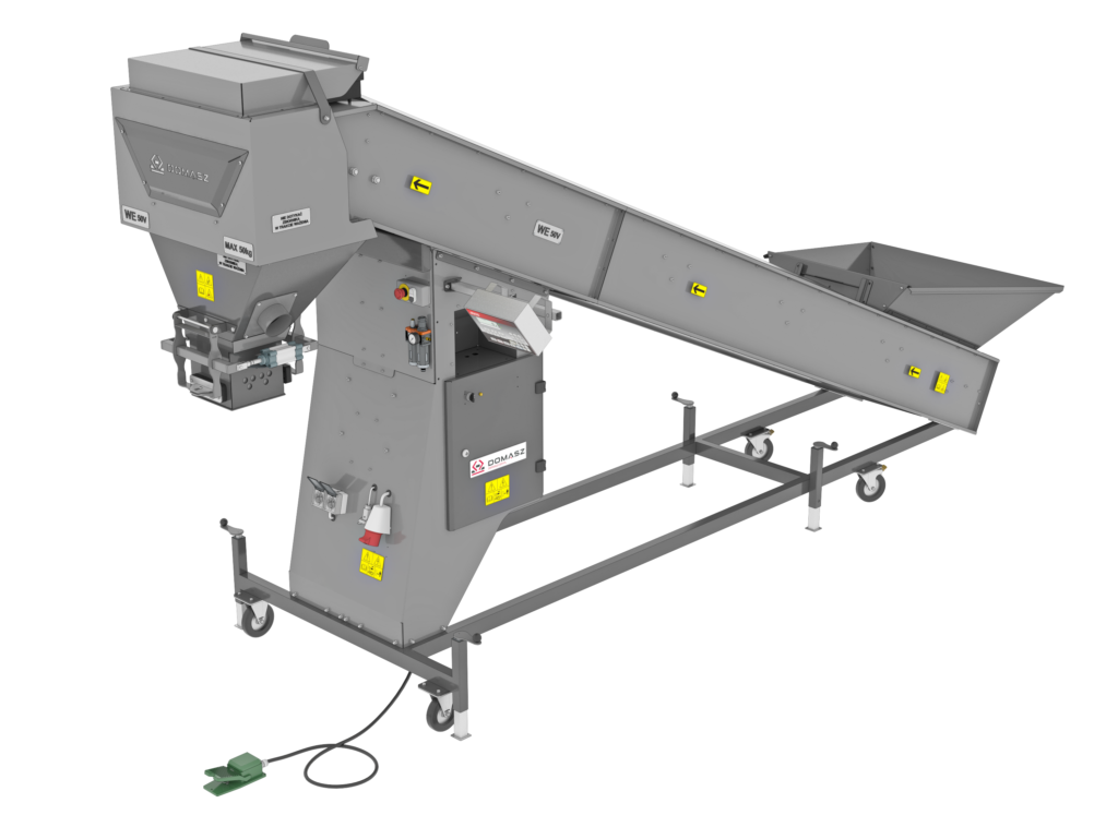 Loose material weigher WE-50 V