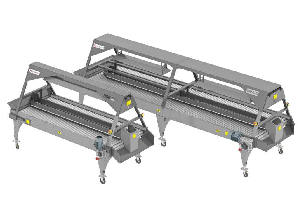 Roller inspection tables SSR series